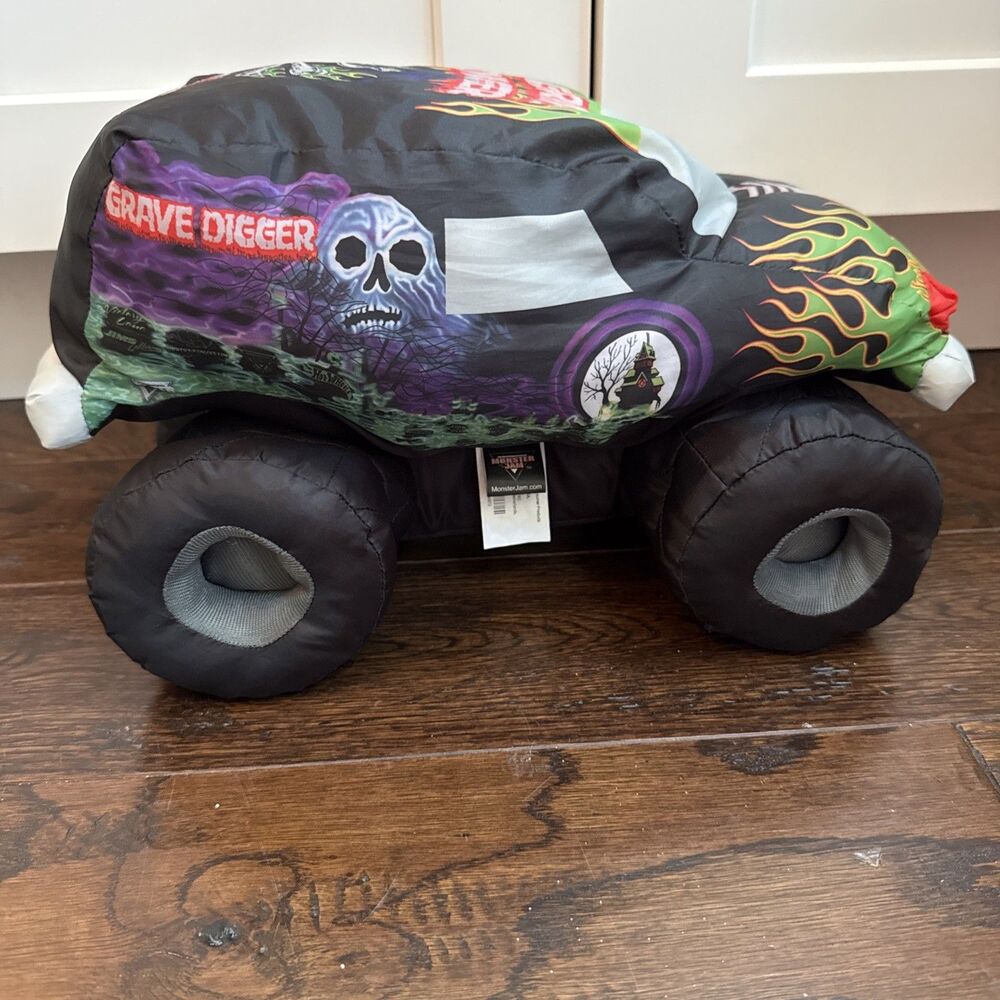 Monster Jam Grave Digger Plush Monster Truck 2013 Official Stuffed Toy